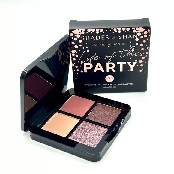 NWT SHADES BY SHAN Life of the Party Eyeshadow Palette - Picture 1 of 2